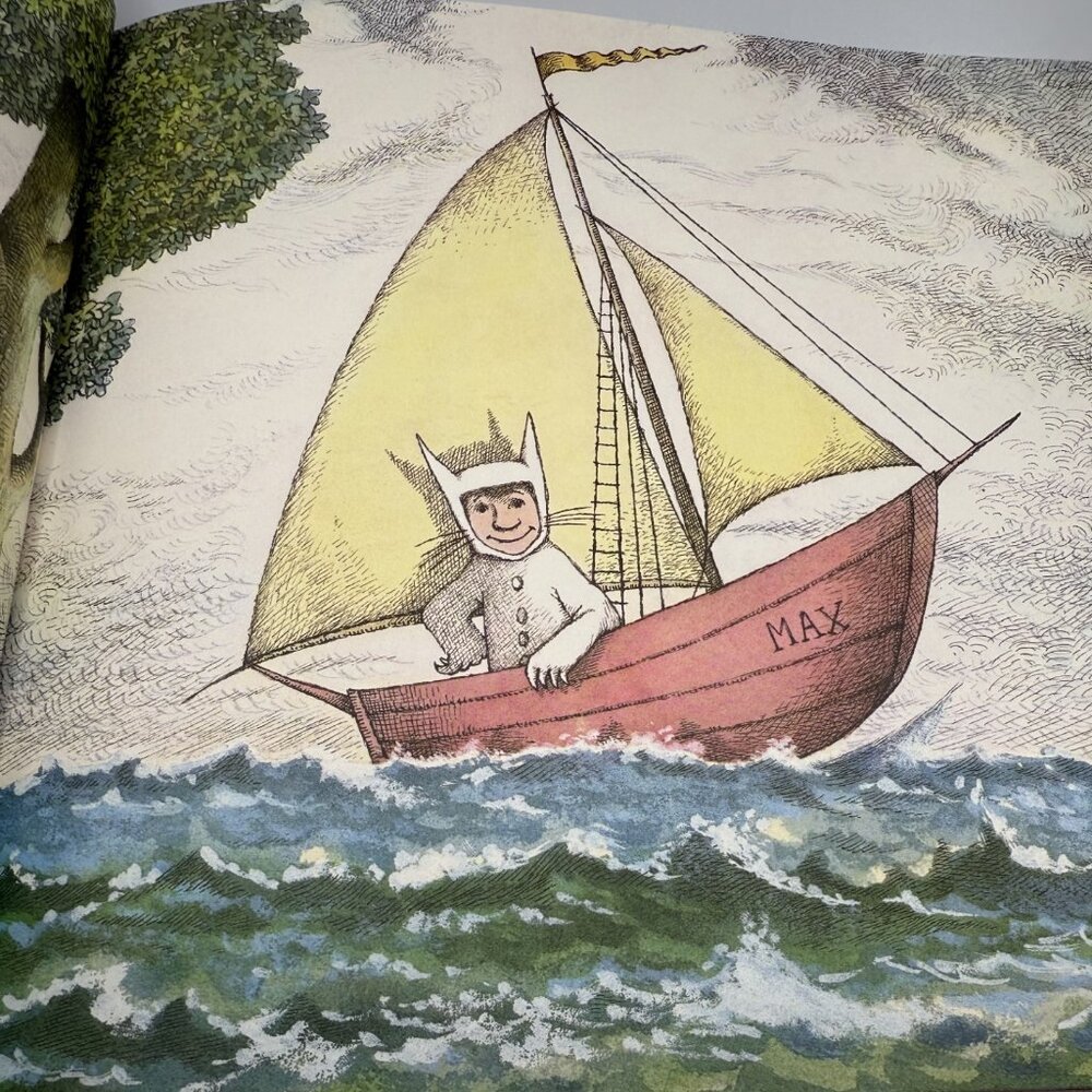 Vintage 1963 Where the Wild Things Are Storybook 25th Anniversary Edition - Picture 8 of 8